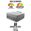 Ver mais imagens de Base Box Baú Bipartido Casal 138x188 Linho com Colchão New 4 Estações Molas Ensacadas