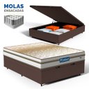 Ver imagem 4 de Cama Box Baú com Colchão de Molas Ensacadas Double Face Pillow Euro Alfa Probel Casal 138cm