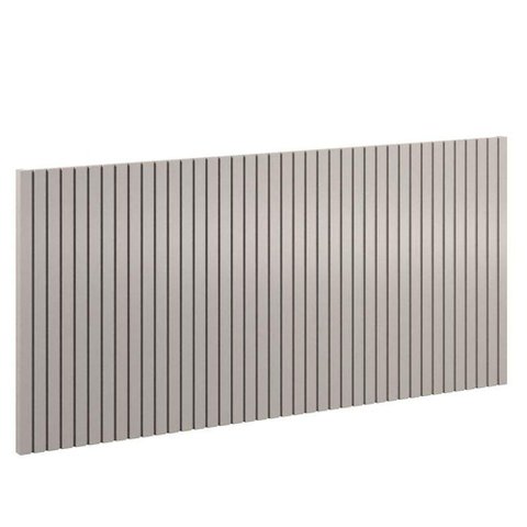 Painel Decorativo Ripado 230x109x49 Cm Cinza - Matic