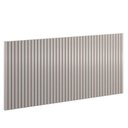 Ver imagem 1 de Painel Decorativo Ripado 230x109x49 Cm Cinza - Matic