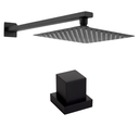 Ver imagem 1 de Chuveiro Piscina Chuveirão 20x20 Volante Base Docol Preto