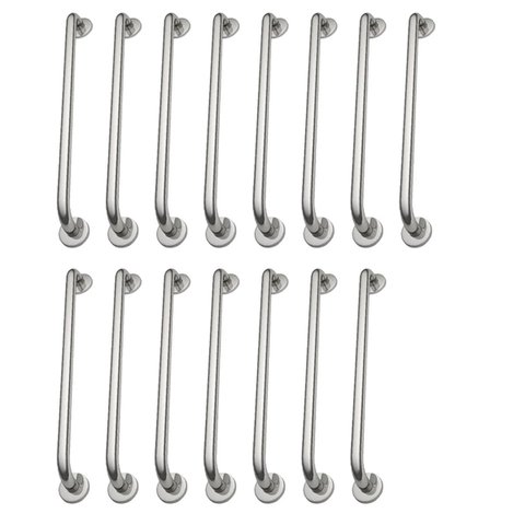 Barra de Apoio 70cm Barra Inox Kit 17 Unidades Cadeirante Idoso Corrimao Banheiro Box Acessibilidade