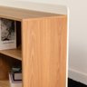 Balcão Credenza 1 Porta 1 Gaveta 136cm Home Office Hanover/branco Flexus Artesano - 10