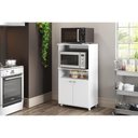Ver imagem 6 de Armário para Forno e Microondas Multimóveis 2 Portas Fg6148 Branco
