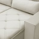 Ver imagem 6 de Sofá Retrátil Reclinável para Sala 3 Lugares 230cm Aires F04 Veludo Bege - Lyam Decor