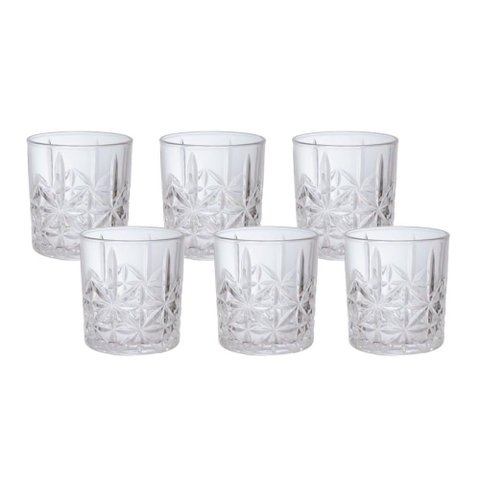Jogo de Copo para Whisky 350 Ml Estrela Hauskraft