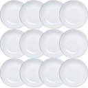 Ver imagem 1 de Jogo 12 Pratos Fundos 20,5cm Branco Porcelana Legacy Silver