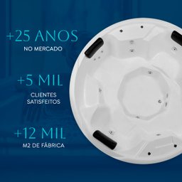 Spa Redondo Montana Completo com Hidro - 127v - 5