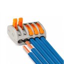 Ver imagem 4 de Emenda Eletrica Conector Tipo Borne 100 Pcs Duplo Pct2 Alltech Kit Conector 2 entradas