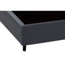 Ver imagem 3 de Cama Box Base Solteiro Universal Courano Gray (78x188x20) - Costa Rica