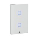 Ver imagem 1 de Interruptor Inteligente Touch Zigbee 2 Botões 4x2 Branco - Weg
