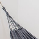 Ver imagem 4 de Rede de Dormir Casal Jeans Basic Mesclado Cinza Neblina