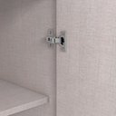 Ver imagem 3 de Torre Quente 2 Fornos e 2 Portas de Abrir e 1 Porta Basculante Toscana Freijó/Jade - MX Móveis