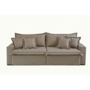 Ver imagem 4 de Sofá Montreal Veludo 2 Módulos de 90cm B25cm Meu Sofá Online B002 Veludo Capuccino