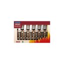 Ver imagem 2 de Jogo de Talheres para Churrasco Jumbo em Aço Inox com Cabo Castanho Polywood 12 Peças