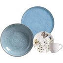 Ver imagem 1 de Aparelho de Jantar 24 Peças Cerâmica Porto Brasil Mesa Posta 6 Pessoas