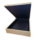 Ver imagem 1 de Cama Box Baú Viúvo Blindado com Pistão a Gás - Linhão - Turim Palha