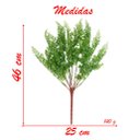 Ver imagem 4 de 4 Ramos Salsinha Artificial Flor Plantas com 13 Galhos 46cm