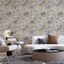 Ver imagem 2 de Papel de Parede Adesivo Flores Decorativas Gh Papel de Parede 2,2m