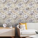 Ver imagem 1 de Papel de Parede Adesivo Flores Decorativas Gh Papel de Parede 2,2m