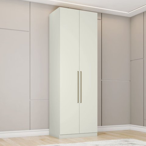 Guarda-roupa Modulado 80cm 2 Portas 3 Gavetas Seletto Henn - Areia Hp