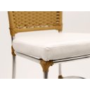 Ver imagem 4 de Jogo 8 Cadeiras JK e Mesa Retangular em Alumínio para Área, Cozinha e Edícula - Tabaco