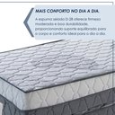 Ver imagem 6 de Cama Box Solteiro com Cama Auxiliar 100% Poliéster 88x57cm Vitta América Colchões