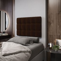 Painel Rana 100 / N-027 Veludo Marrom Chocolate - 1