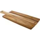 Ver imagem 1 de Fsc Tábua Retangular para Pão Tramontina Kitchen em Madeira Teca com Cabo 48x19 Cm