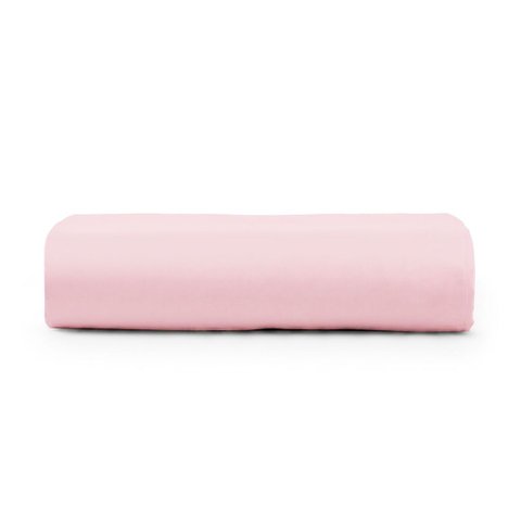 Lençol Avulso Egipicio Queen Micropercal 600 Fios Macio sem Elástico - Rosa