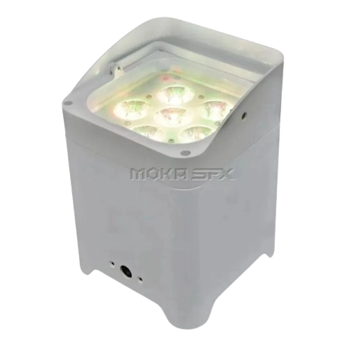 Luz bateria de iluminação de palco 4 unidades 6x18w led - MOKA SFX Next