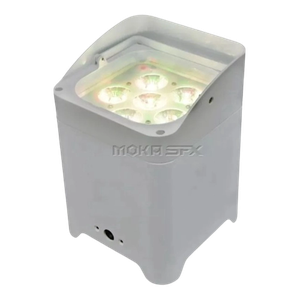 Luz bateria de iluminação de palco 4 unidades 6x18w led - MOKA SFX Next