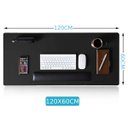 Ver imagem 6 de Mouse Pad 120x60cm Extra Grande Antiderrapante Preto Slim