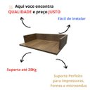Ver imagem 6 de Suporte P/microondas Impressora Forno Nicho Mdf 60x13x40