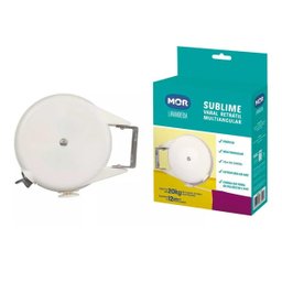 Varal Retrátil Multiangular Mor com 1 Corda de 12 Metros Apartamento - 11