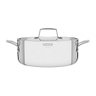 Caçarola Tramontina Grano Rasa em Aço Inox Corpo Triplo com Tampa e Alças 24 Cm 4,4 L Tramontina - 1