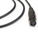 Ver imagem 3 de Cabo para Microfone Xlr Macho / Xlr Femea Ninja Lw 30ft 9,15 Metros Preto
