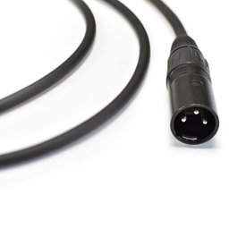 Cabo para Microfone Xlr Macho / Xlr Femea Ninja Lw 30ft 9,15 Metros Preto - 2