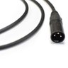 Cabo para Microfone Xlr Macho / Xlr Femea Ninja Lw 30ft 9,15 Metros Preto - 2
