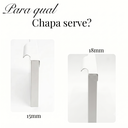 Ver imagem 5 de Kit 30 Puxadores Champanhe Wave Cava 200mm Alumínio para Guarda-Roupa Moderno Cozinha Banheiro