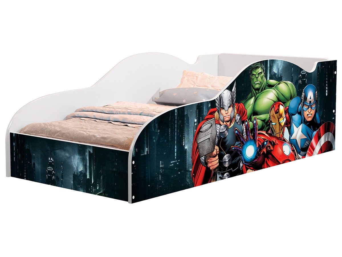 Cama Vingadores Heróis Infantil Quarto de Menino - Tigo - 4