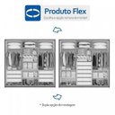 Ver imagem 4 de Guarda-Roupa Casal com 4 Espelhos 6 Portas 6 Gavetas Urban Glass
