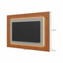 Ver imagem 3 de Painel Grécia com LED 1,80 para TV até 65 Polegadas Mv - Rei de Casa Naturalle/Off White