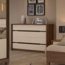 Ver imagem 6 de Cômoda Urban 8 Gavetas Espresso Móveis