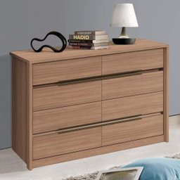 Cômoda Urban 8 Gavetas Móveis Lopas - 1