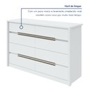 Ver imagem 6 de Cômoda Urban 8 Gavetas Espresso Móveis