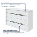 Ver imagem 6 de Cômoda Urban 8 Gavetas Espresso Móveis