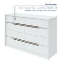 Ver imagem 7 de Cômoda Urban 8 Gavetas Espresso Móveis