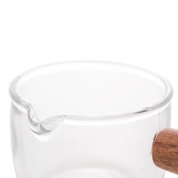 Conjunto 25 Molheiras de Vidro com Cabo de Bambu 50ml Cremeiras para Restaurantes Lyor - 5