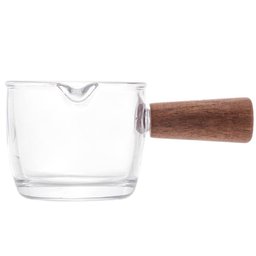 Conjunto 25 Molheiras de Vidro com Cabo de Bambu 50ml Cremeiras para Restaurantes Lyor - 3